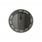 Hotpoint RB525C1AD Temperature Control Knob (Black) - Genuine OEM