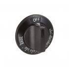 Hotpoint RGB524PV1WH Temperature Control Knob (Black) - Genuine OEM