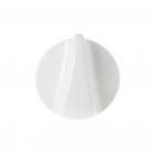 Hotpoint RGB528PEH1WW Burner Control Knob (White) - Genuine OEM