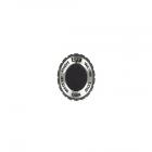 Hotpoint RS742x03 Burner Control Knob (Black/Stainless) - Genuine OEM