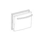 LG Part# ADC74207339 Door Assembly - Genuine OEM