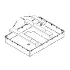 Whirlpool Part# W10205615 Burner Shelf Support - Genuine OEM