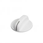 Whirlpool Part# W10377036 Burner Control Knob (White) - Genuine OEM