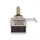 Whirlpool Part# W10648593 Switch - Genuine OEM