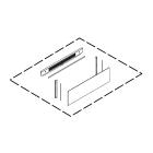 Whirlpool Part# W10677228 Door Assembly (Black Ice) - Genuine OEM