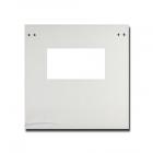 GE Part# WB15T10124 Oven Door Glass (OEM) Outer/White