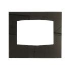 GE Part# WB56T10190 Oven Door Glass (OEM) Black