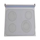 GE Part# WB62T10190 Maintop Glass Kit (OEM) White