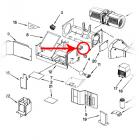 Whirlpool Part# W10286814 Air Deflector (OEM)