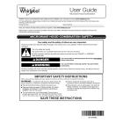 Whirlpool Part# W10141643 Cook Guide Label (OEM)