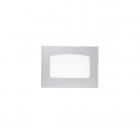 GE Part# WB56T10089 Oven Door Glass (OEM) Outer/White