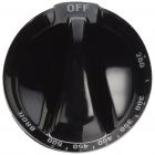 GE Part# WB03T10178 Thermostat Knob (OEM) Black