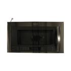 Whirlpool Part# W11038380 Microwave Door - Black (OEM)