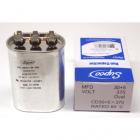 Supco Part# CD30+5X370R Oval Dual Run Capacitor (OEM) 370 Volts