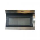 Whirlpool Part# W11173813 Microwave Door (Stainless) (OEM)