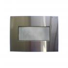 Whirlpool Part# 9759074 Glass Door (OEM) Stainless Steel