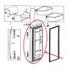 Samsung Part# DA91-02461X Door Foam Assembly (OEM) Right