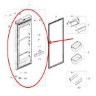 Samsung Part# DA91-02704P Door Foam Assembly (OEM) Right