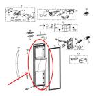 Samsung Part# DA91-02749G Door Foam Assembly (OEM)