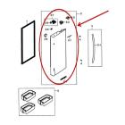 Samsung Part# DA91-04129C Door Foam Assembly (OEM) Right