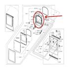 Samsung Part# DC61-03331A Glass Holder (OEM)