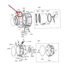 Samsung Part# DC67-00280A Drawer Tub Hose (OEM)
