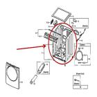 Samsung Part# DC97-07516S Frame Assembly (OEM)