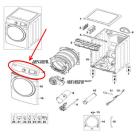 Samsung Part# DC97-16022D Semi Control Panel (OEM)