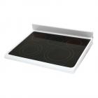 Frigidaire BGEF3032KWA Glass Cook Top Panel (Black and White) - Genuine OEM