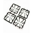 Frigidaire FCS388WHCA Burner Grate Set (4pc, Black) - Genuine OEM