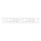 White Westinghouse WRT15A0AW0 Kickplate Grille - White - Genuine OEM