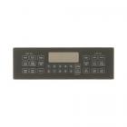 GE JGB850EEF1ES Control Panel Touchpad Overlay (T012, Black) - Genuine OEM