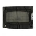 GE JNM1541DP1WW Microwave Door Assembly - Black - Genuine OEM