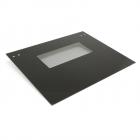 GE JRP20BJ1BB Glass Outer Oven Door Panel (Black) - Genuine OEM