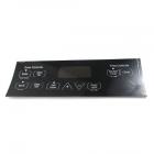 GE JB620BR4WH Touchpad Panel Overlay Graphics (Black) - Genuine OEM