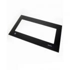 GE JVM1630BH001 Outer Door Glass - Black - Genuine OEM