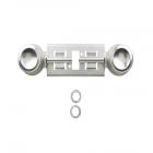 Hotpoint RGA620PF1WH Double Burner Assembly - Genuine OEM