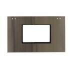 KitchenAid KEMC377KSS03 Door Panel and Glass (stainless) - Genuine OEM