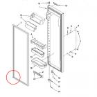 KitchenAid KSCS25FVMS03 Refrigerator Door Gasket - Gray - Genuine OEM