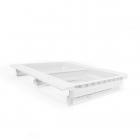 Samsung RF221NCTASP/AA Vegetable Drawer Shelf Cover - Genuine OEM