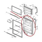 Whirlpool Part# W11084609 Door Assembly Kit (OEM)
