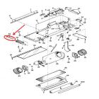 GE Part# WB2X8374 Drawer Clamp (OEM)
