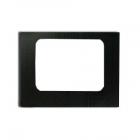 GE Part# WB57K5212 Oven Door Glass (OEM) Outer, Black