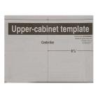 Amana AMV1150VAB2 Upper Cabinet Template Instruction Sheet - Genuine OEM