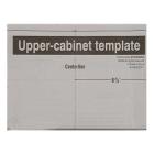 Amana YAMV2307PFS0 Upper Cabinet Template Instruction Sheet - Genuine OEM