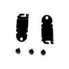 Crosley CUD6710XB1 Side Mounting Bracket Kit - Genuine OEM