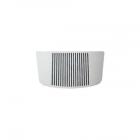 GE Part# WR17X3160 Recess Grille (OEM) White