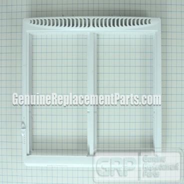 Frigidaire Part# 240364717 Shelf/Crisper Drawer Cover (white, no glass, OEM)