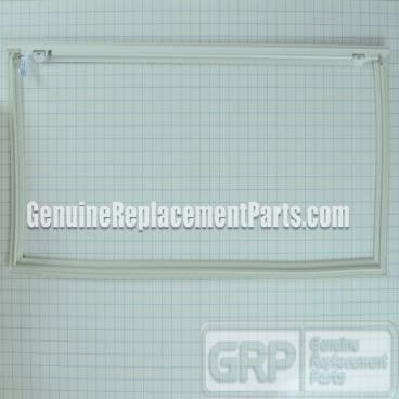 LG Part# 4987JJ2002P Refrigerator Door Gasket (left door, white) (OEM)