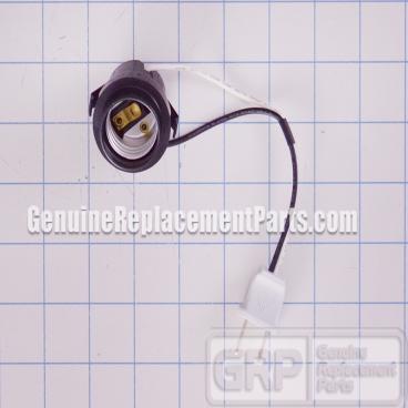 Broan Part# S99770118 Lamp Socket Harness (OEM) with 125 Deg C Lead